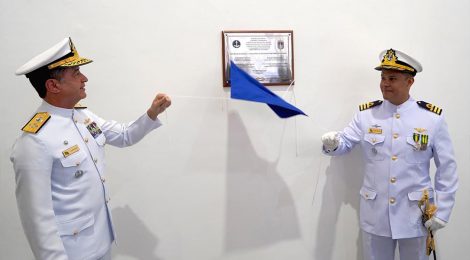 Comandante da Marinha preside cerimônia de ativação do 1º Esquadrão de Aeronaves Remotamente Pilotadas