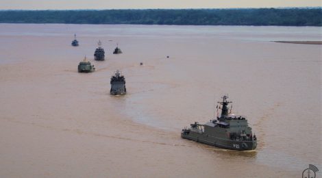 Brasil, Colômbia e Peru realizam exercícios táticos no alto Solimões