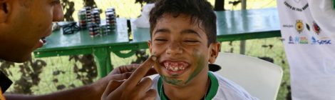 Crianças com deficiência vivem um Dia de Fuzileiro Naval e Marinheiro no Rio de Janeiro