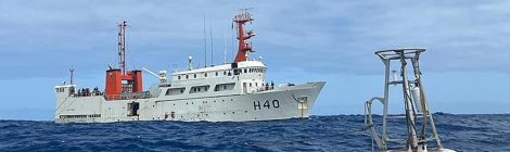 Navio Oceanográfico “Antares” finaliza Comissão “PIRATA BR XXII”