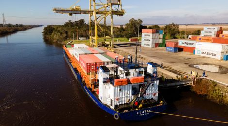Transporte de contêineres pode reduzir gases do efeito estufa