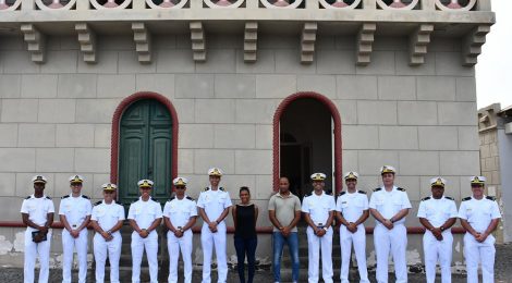 Navio-Escola “Brasil” atraca no Porto de Mindelo, em Cabo Verde
