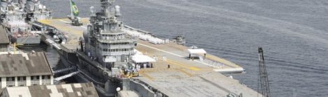 Porta-aviões São Paulo inicia retorno ao Rio, após Turquia proibir a entrada do navio