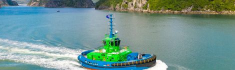 Rebocador elétrico da Damen é indicado ao Prêmio Rebocador do Ano pelo Nautical Institute