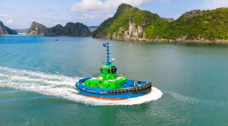 Rebocador elétrico da Damen é indicado ao Prêmio Rebocador do Ano pelo Nautical Institute