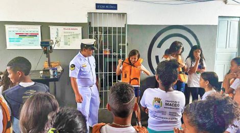 Capitania dos Portos de Alagoas promove atividades alusivas ao “World Cleanup Day”