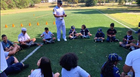 Marinha dissemina mentalidade marítima ao 71° Grupo de Escoteiros do Mar