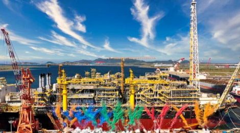 Estaleiro chinês entrega da plataforma Anita Garibaldi para Petrobras