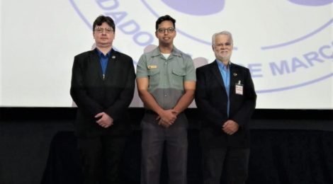 Diretoria do Sincomam palestram sobre a importância do sindicato na trajetória dos CDMs, em Belém