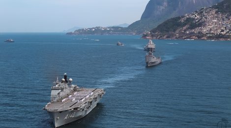 Marinha do Brasil homenageia o Dia da Pátria
