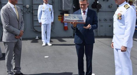 Navio-Escola ”Brasil” participa de eventos alusivos ao Bicentenário da Independência, em Lisboa