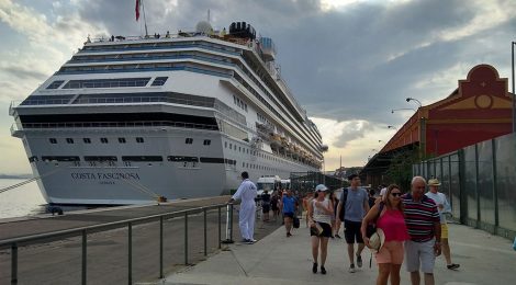 Docas fará dragagem da Baía de Guanabara para receber navios de cruzeiro maiores