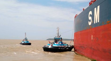 Wilson Sons inicia operação do segundo rebocador com tecnologia mais sustentável