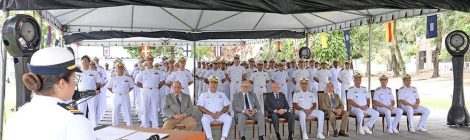 Cerimônia celebra o 80º aniversário da Força Naval do Nordeste
