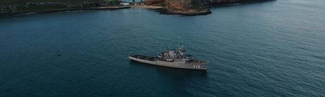 Marinha realiza reabastecimento do Radiofarol de Abrolhos