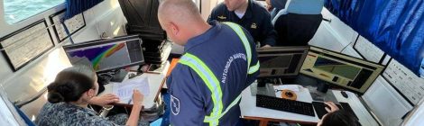 Marinha promove curso de Batimetria Multifeixe em Águas Rasas