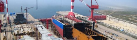 China recebe mais pedidos de construção naval do que a Coreia em outubro