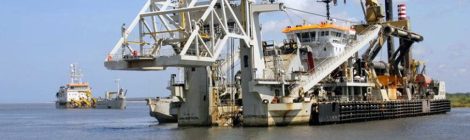 Dragagem possibilitará atracação de navios de grande porte em Suape