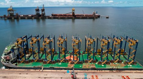 Sepetiba Tecon recebe 9 novos RTGs