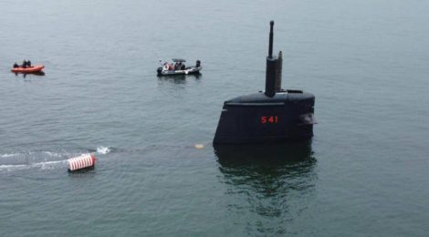 Submarino “Humaitá” realiza teste de Imersão Estática em Itaguaí