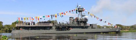 Navio mais antigo da Marinha do Brasil em serviço completa 85 anos