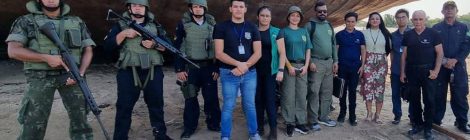Marinha flagra operação clandestina em estaleiro às margens do Rio Tapajós