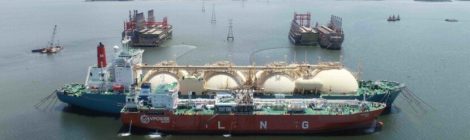 Porto de Itaguaí realiza operação de transferência de gás natural para reabastecimento da plataforma FSRU da Karpowership
