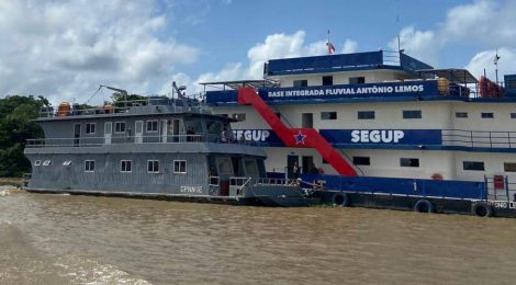 Marinha realiza ações de patrulhamento na região dos Estreitos, no Marajó (PA)