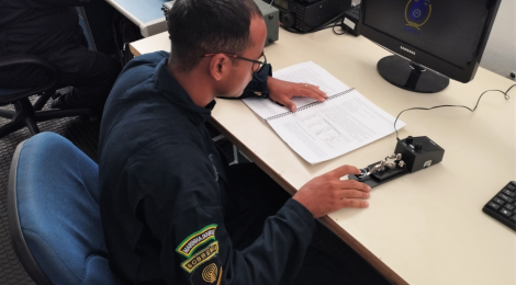 Estação Radiogoniométrica da Marinha em Belém realiza estágio de Código Morse para Praças