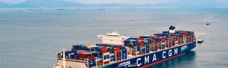 CMA CGM anuncia € 200 milhões em financiamento para descarbonização