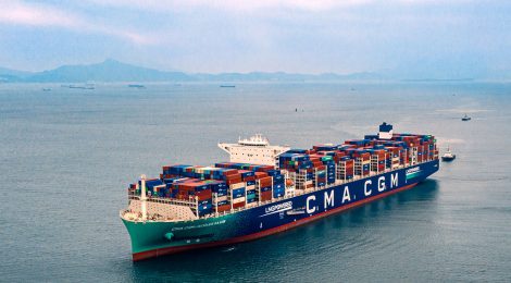 CMA CGM anuncia € 200 milhões em financiamento para descarbonização