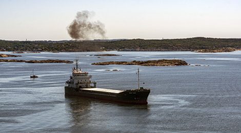 Mapa interativo detalha movimentação da navegação comercial no mundo