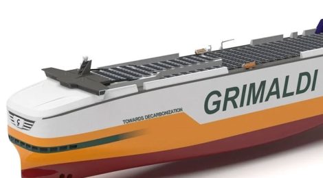Grimaldi eleva para 15 navios PCTC prontos para amônia