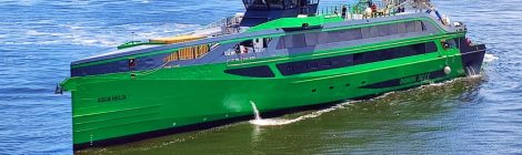 Porto do Rio recebe pela primeira vez navio da classe Fast Crew Supplier