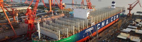 CMA CGM encomenda 12 porta-contêineres movidos a metanol