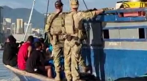 PF deflagra operação Ágata para fiscalizar embarcações na Baía de Guanabara, no Rio de Janeiro