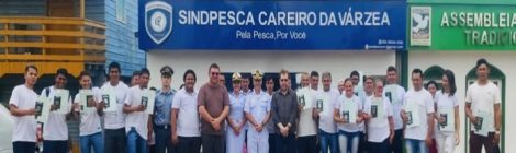 Capitania Fluvial da Amazônia Ocidental realiza formatura de aquaviários em Careiro da Várzea (AM)