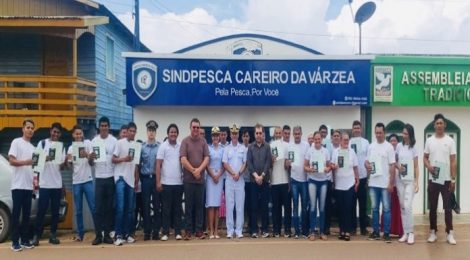 Capitania Fluvial da Amazônia Ocidental realiza formatura de aquaviários em Careiro da Várzea (AM)