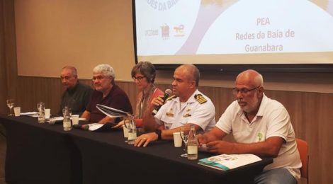 Marinha participa de debate de Educação Ambiental do projeto Redes da Baía de Guanabara