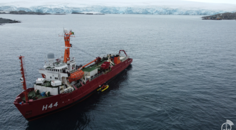 Navio brasileiro cruza o Círculo Polar Antártico após 22 anos e fortalece a Diplomacia Antártica