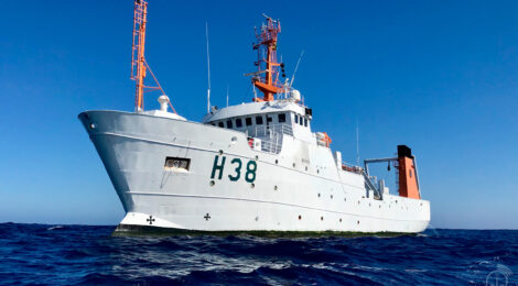 Navio de pesquisas da Marinha que pode redefinir as fronteiras do Brasil atraca em Belém (PA)