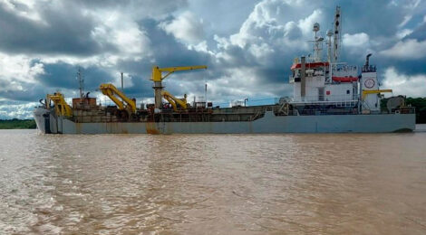 DNIT inicia campanha de dragagem do rio Madeira