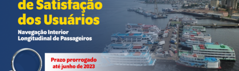 Prorrogada pesquisa com usuários da navegação interior de percurso longitudinal