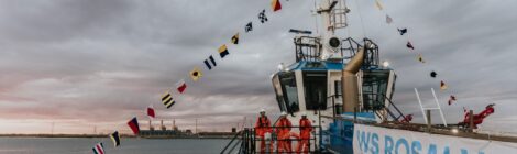 WILSON SONS INICIA OPERAÇÃO DO NOVO REBOCADOR COM TECNOLOGIA MAIS SUSTENTÁVEL NO PORTO DO AÇU