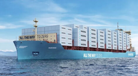 Maersk batizará o 1º porta-contêineres movido a metanol do mundo em setembro
