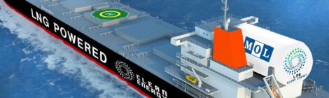 MOL planeja frota de 90 navios movidos a GNL ou metanol até 2030