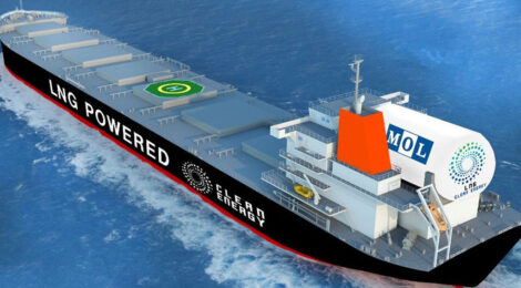 MOL planeja frota de 90 navios movidos a GNL ou metanol até 2030