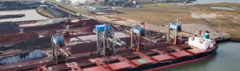 Portos e terminais movimentaram 495,7 milhões de toneladas de janeiro a maio