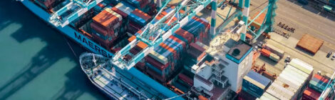 Maersk recebe o primeiro porta-contêineres movido a metanol do mundo