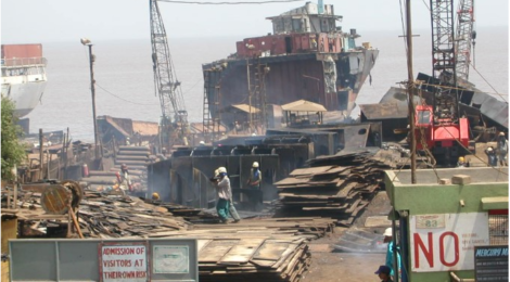 ONGs alertam para falhas na Convenção de reciclagem de navios da IMO